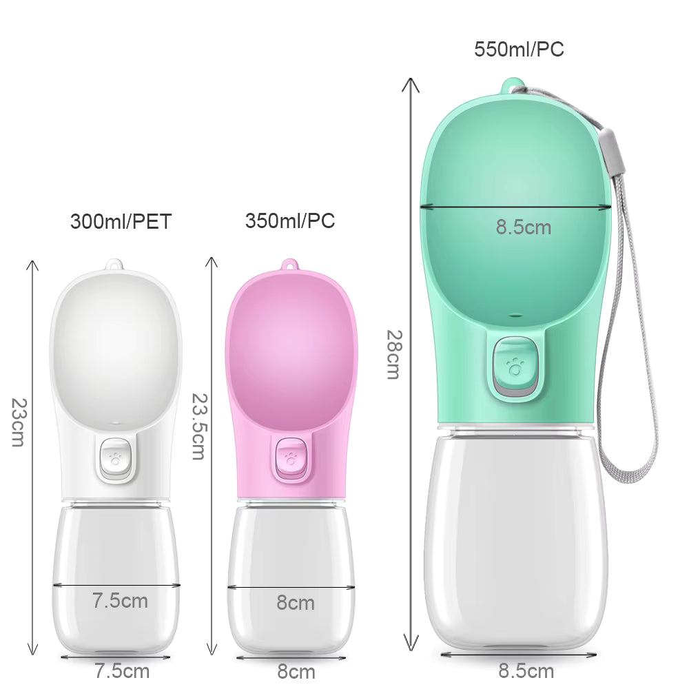 FurPopz Portable Pet Water Bottle