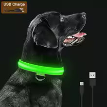 FurPopz LED Safety Dog Collar